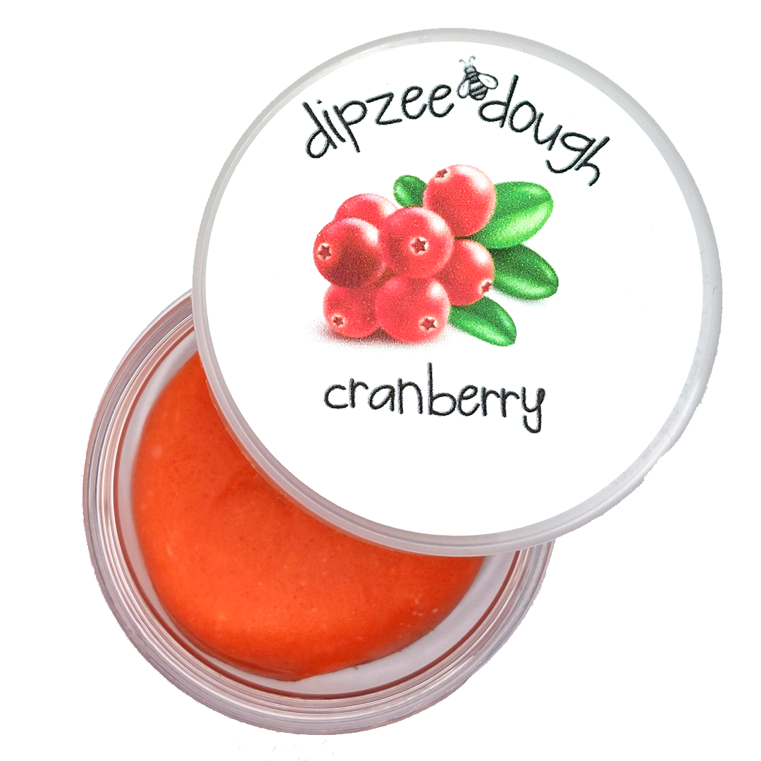 Cranberry Sensory Dough Jar