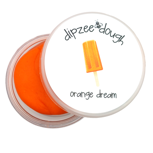 Orange Dream Popsicle Sensory Dough